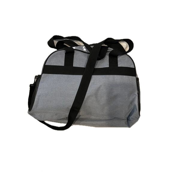 Puma Training Black Gray Duffel Bag 18"x10"x8" - Picture 4 of 7